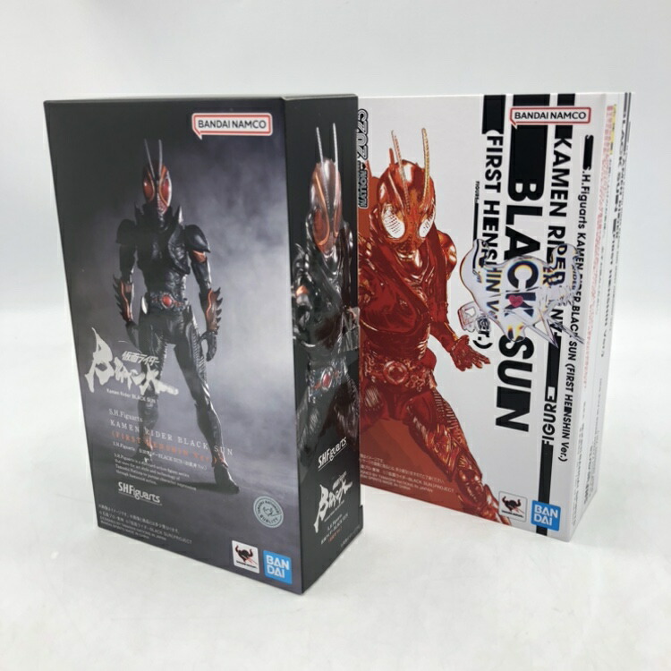 楽天市場】S.H.Figuarts 仮面ライダーBLACK SUN 初変身Ver.の通販