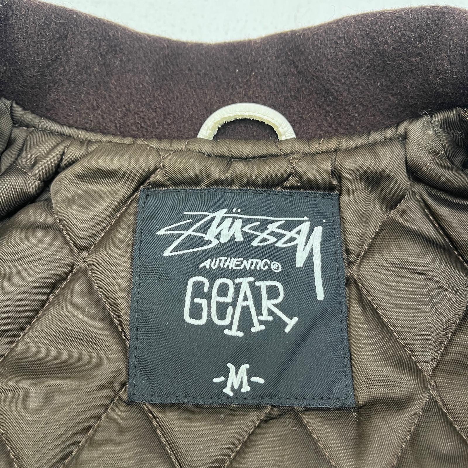 楽天市場】【中古】STUSSY | ステューシー 25周年 スタジャン ブラウン