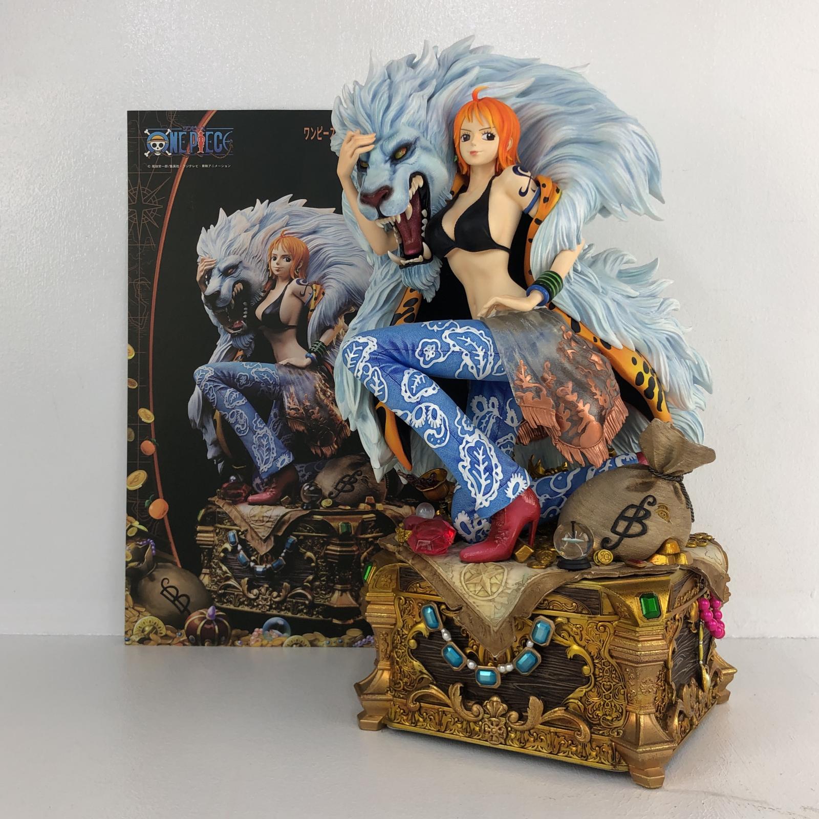 楽天市場】【中古】 ワンピース フィギュア ナミ 大型スタチュー