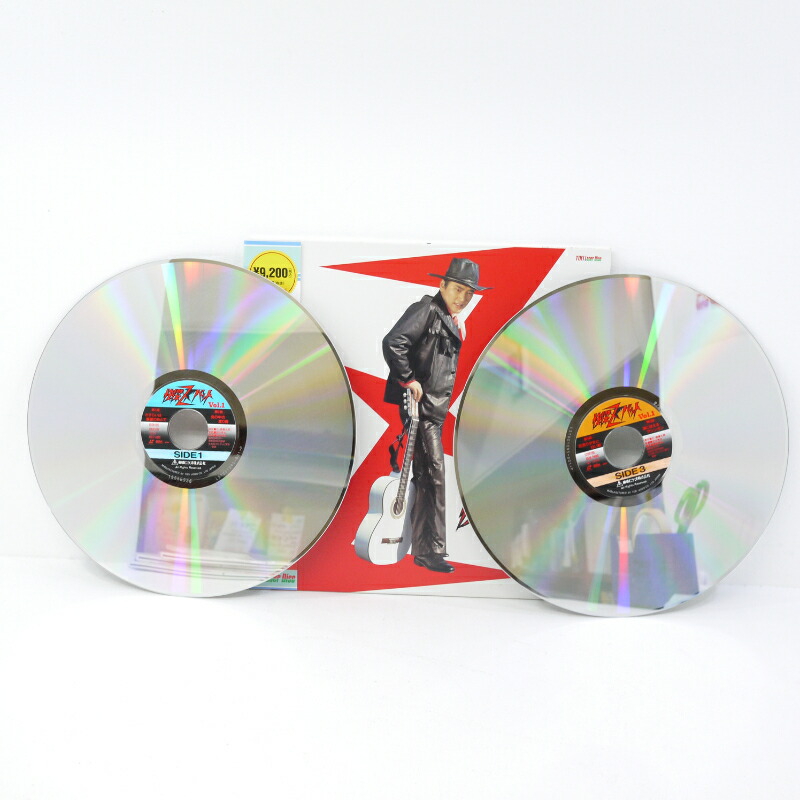 楽天市場】【中古】快傑ズバット Vol.1～Vol.4LD レーザーディスク