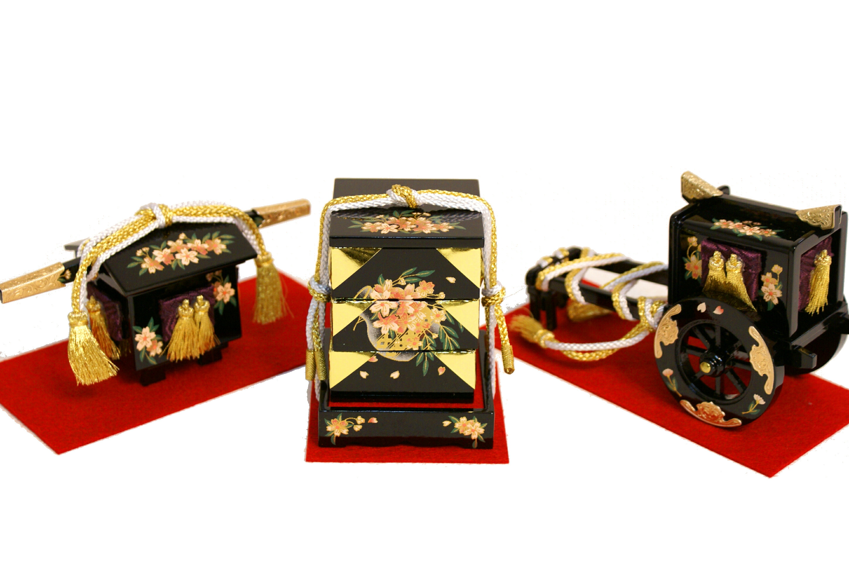 楽天市場】雛人形 久月 木村綾作 「ほのか 結香雛」十人 木目込み 三段