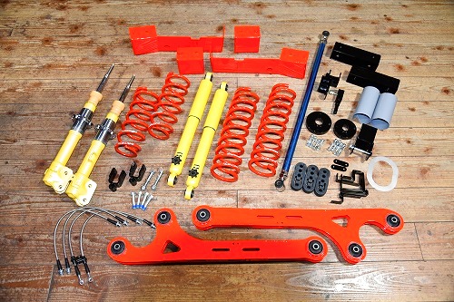 楽天市場】エブリイDA17 4インチリフトアップキット : アウトクラス