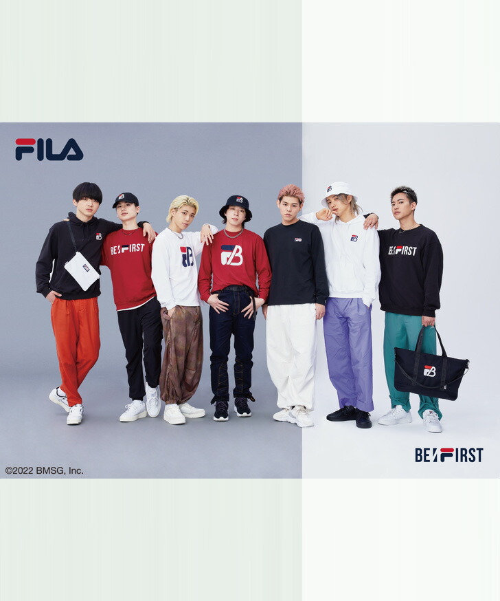 楽天市場】FILA×BE:FIRST ビーファースト フィラ コラボ グローバル