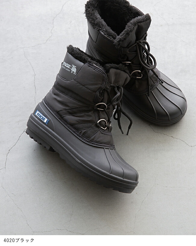 楽天市場】送料無料 モズ moz スノーブーツ レディース ボア ファー 撥