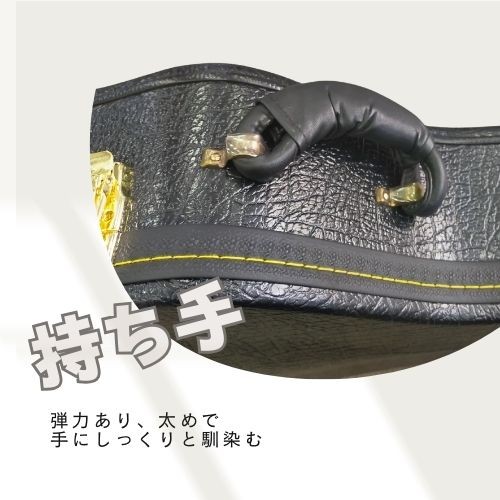 楽天市場】ギター ケース ハードケース 黒 Black アコースティック
