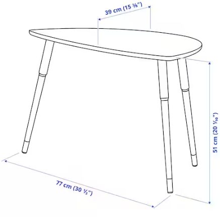 楽天市場】【NEW】IKEA LÖVBACKEN ローヴバッケン サイドテーブル