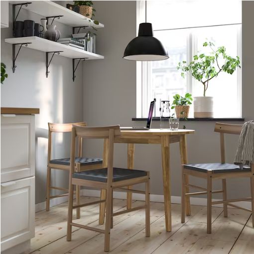 楽天市場】IKEA イケアNACKANÄS ナッカンネース チェア, アカシア材