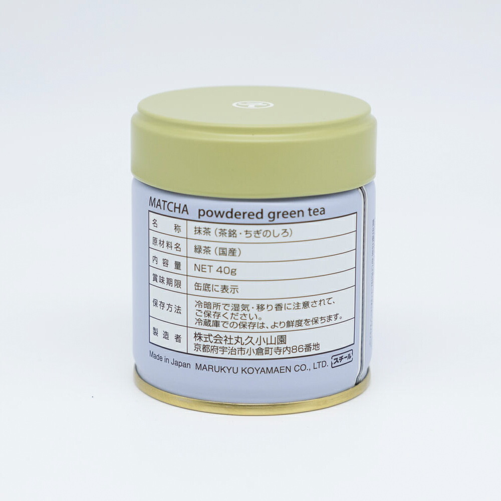 楽天市場】丸久小山園 抹茶 MATCHA powdered green tea千木の白(ちぎの