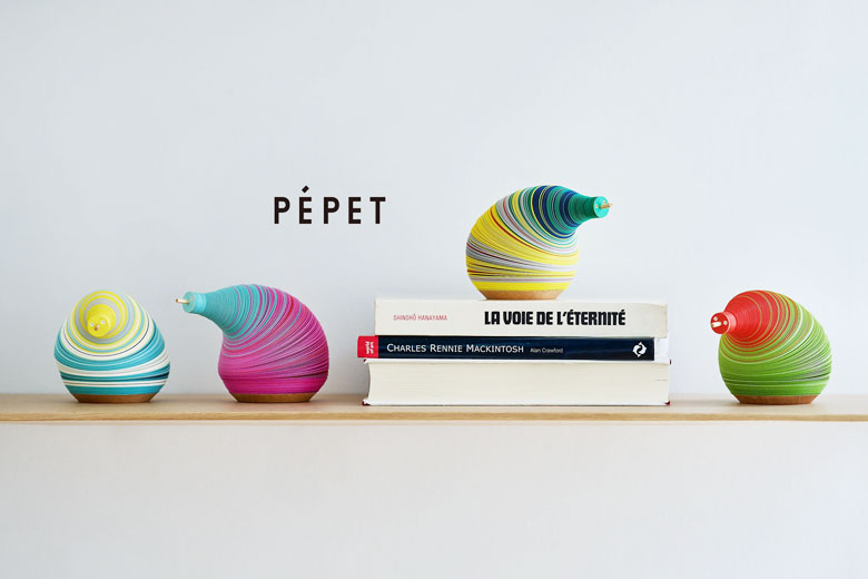 楽天市場】PEPET ペペット 紙から生まれた手乗りペット 竹尾 TAKEO