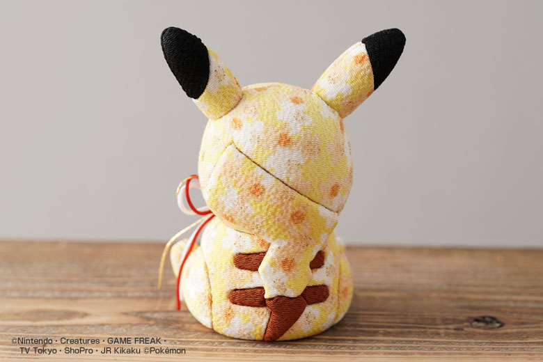 楽天市場】江戸木目込み人形 ピカチュウ ポケモン ポケットモンスター