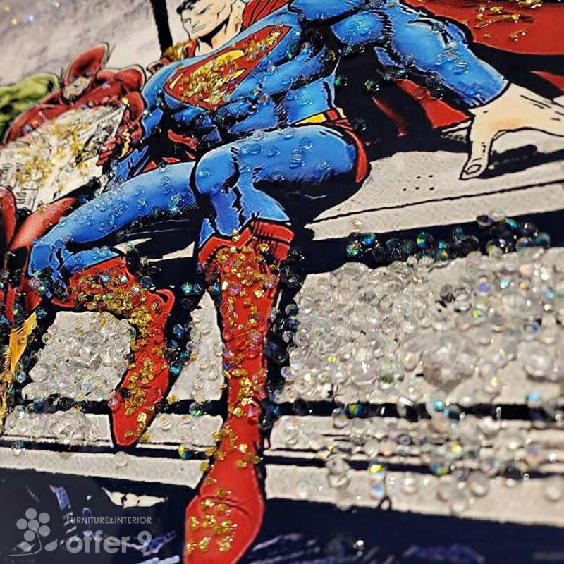 楽天市場】アートパネル 水晶絵 アートフレーム アメコミ マーベル