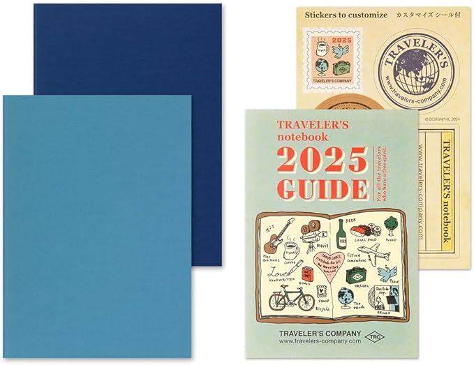 楽天市場】トラベラーズノート 手帳 リフィル 2025年 パスポートサイズ