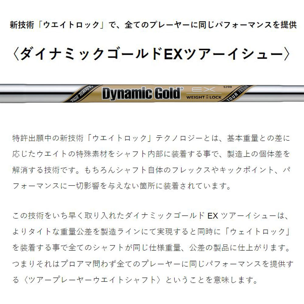 楽天市場】UT用 トゥルーテンパー ダイナミックゴールド EX ツアー