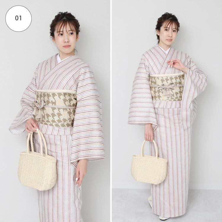 楽天市場】木綿 着物 単衣 綿 プレタ M/Lサイズ 全16柄 きもの キモノ