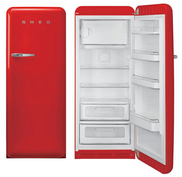 楽天市場】【日本正規品】SMEG/スメッグ 冷蔵庫 270リットル【レッド
