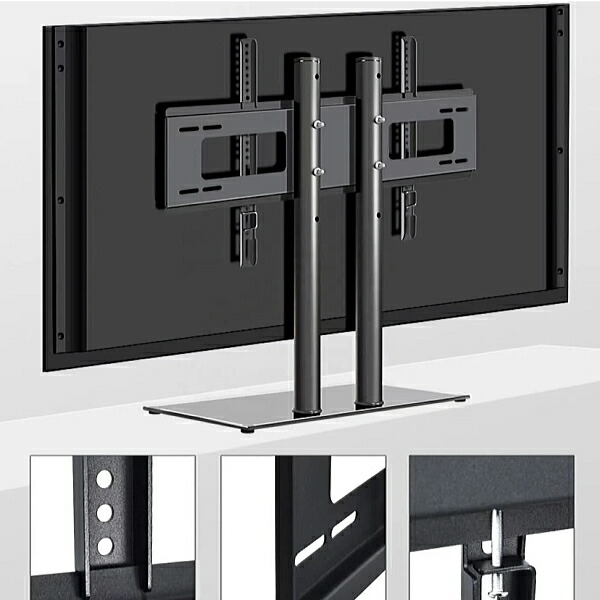 楽天市場】東芝 レグザ REGZA対応 テレビスタンド 強化ガラスベース