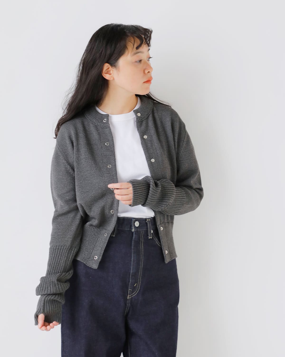 楽天市場】Shinzone シンゾーン ウール混 ロングスリーブ リブ ニット
