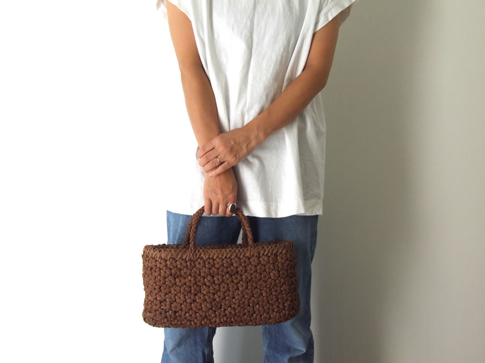 楽天市場】純国産 山葡萄かごバッグ 特上六角花模様編み 定番型 三つ