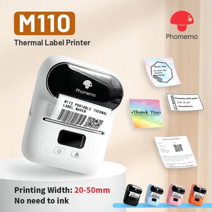 楽天市場】[レビュー特典] Phomemo M110 ラベルライター 家庭用 スマホ