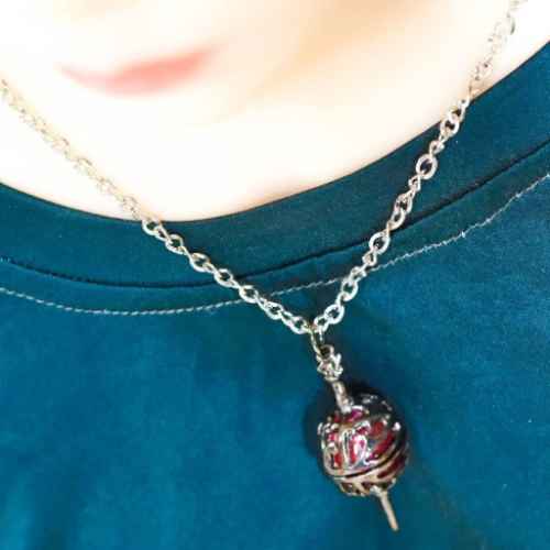 楽天市場】ソウルジェム 紫 パープル 黒銀 ペンダント 鹿目まどか