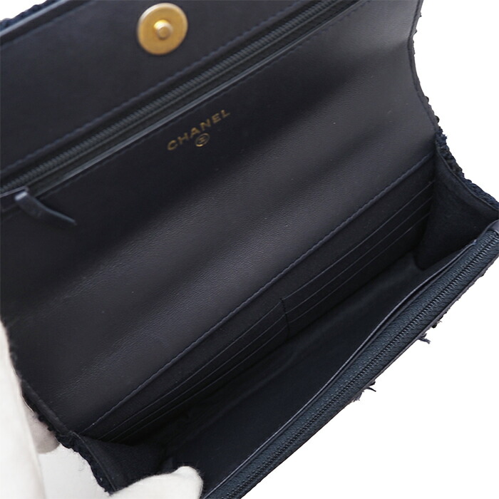 楽天市場】CHANEL シャネル シャネル19 ポーチ付 チェーンウォレット