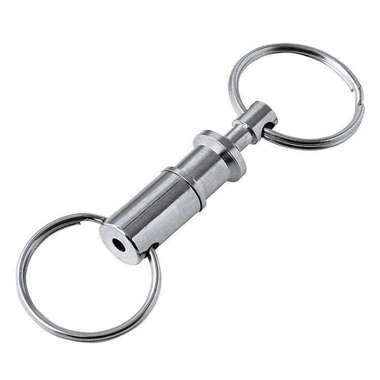 楽天市場】2個セット 分離型 キーホルダー 着脱式 キーチェーン