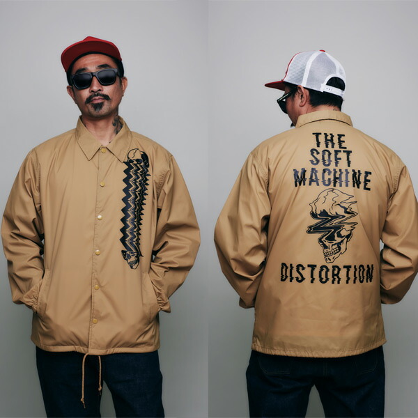 楽天市場】SOFT MACHINE/ソフトマシーン DISTORTION COACH JACKET