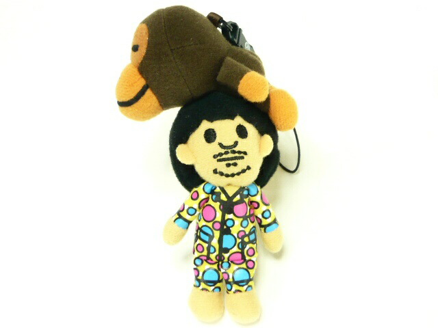 A BATHING APE キーホルダー ぬいぐるみ BAPE】 正規品☆ Baby Milo