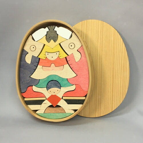 楽天市場】小黒三郎・鯉武者と金太 【今なら旧価格】 節句人形 組み木