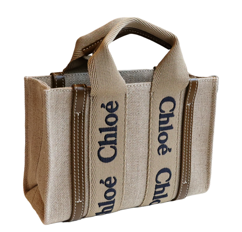楽天市場】クロエ CHLOE Woody ウッディ ミニトートバッグ