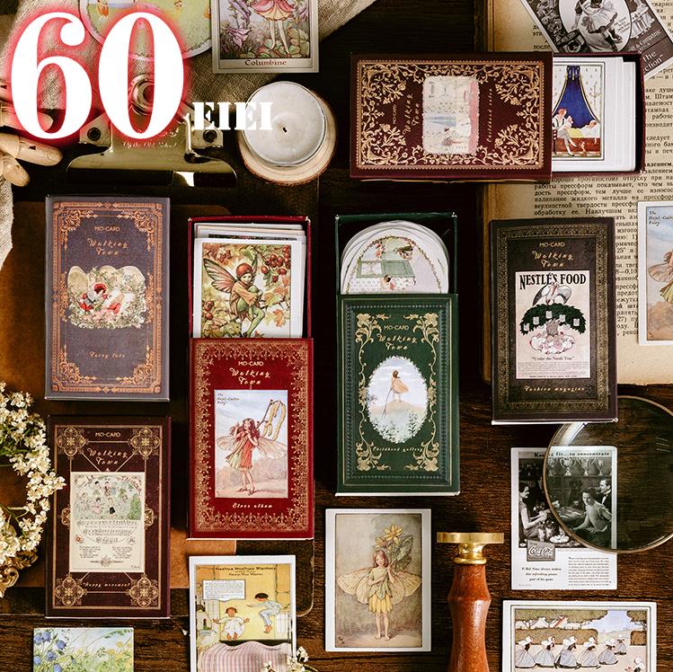 楽天市場】即日出荷 海外ステッカー 60枚 フレークシール 箱入り 手帳