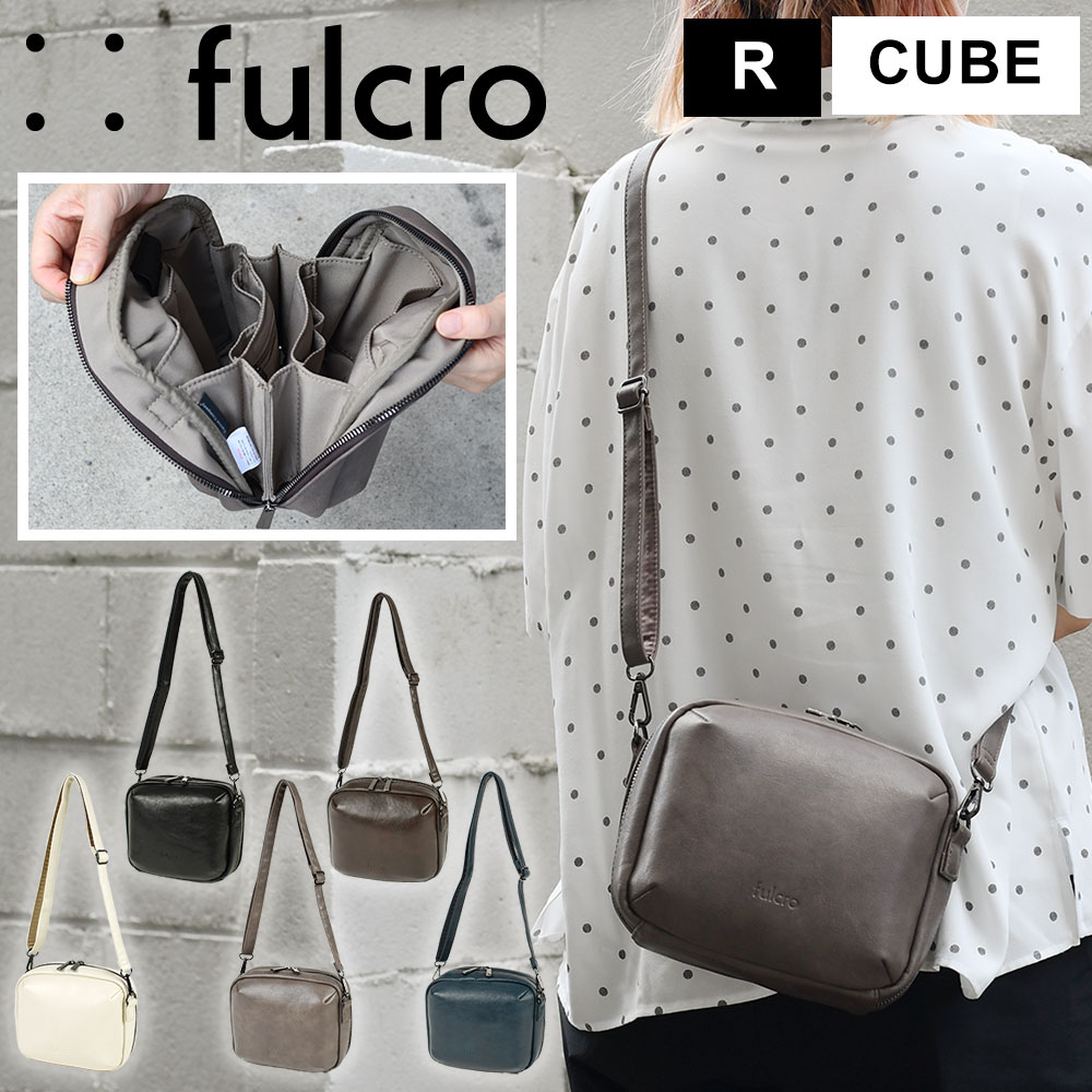 楽天市場】fulcro フルクロ R アール スクエアショルダーバッグ ミニ