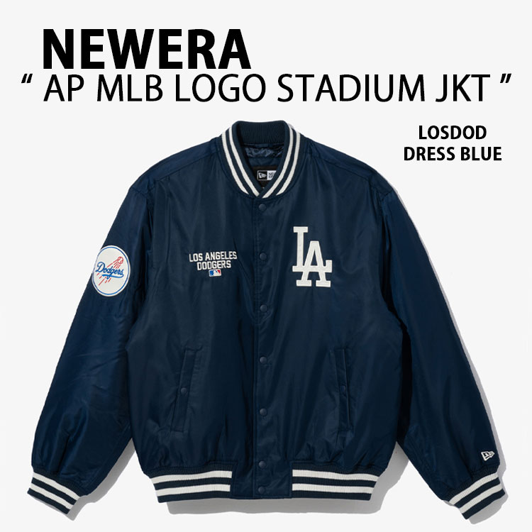楽天市場】NEWERA ニューエラ スタジャン ブルゾン AP MLB LOGO