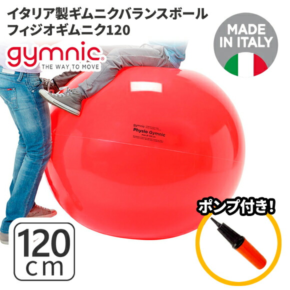 楽天市場】ギムニク バランスボール ギムニクボール120 フィジオ