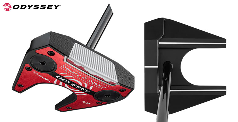 楽天市場】オデッセイ Ai-DUAL Square 2 Square #7 パター : テレ東