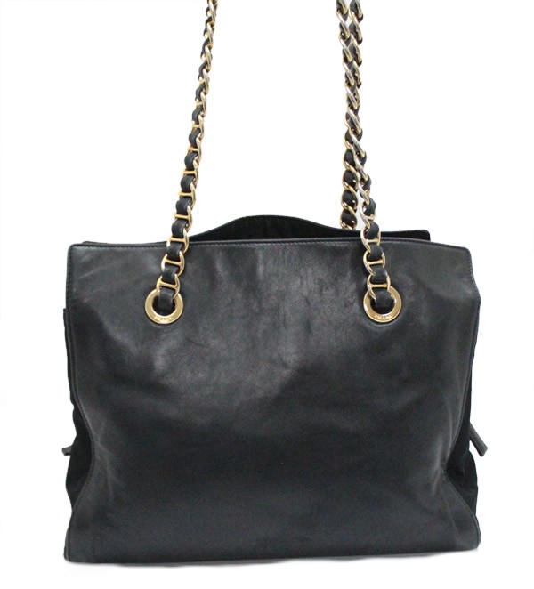 楽天市場】プラダ PRADA ロゴ型押し チェーンショルダーバッグ レザー