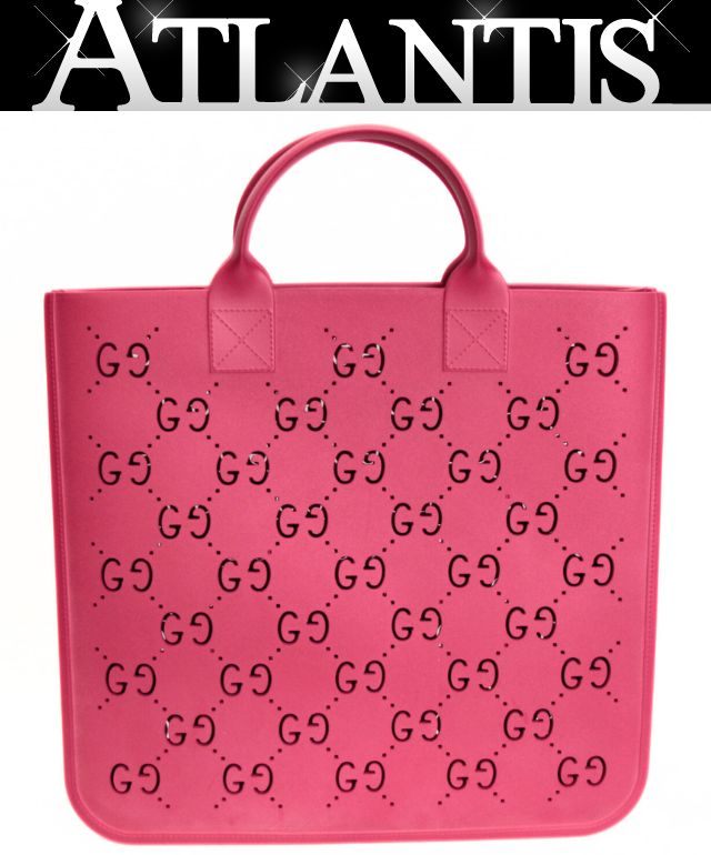 楽天市場】グッチ トートバッグ ピンク ggスプリームの通販