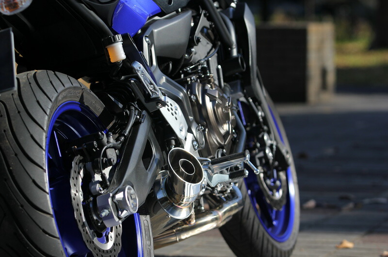 楽天市場】SP TADAO SP忠男マフラー MT-07 EBL-RM07J 2BL-RM19J 2BL