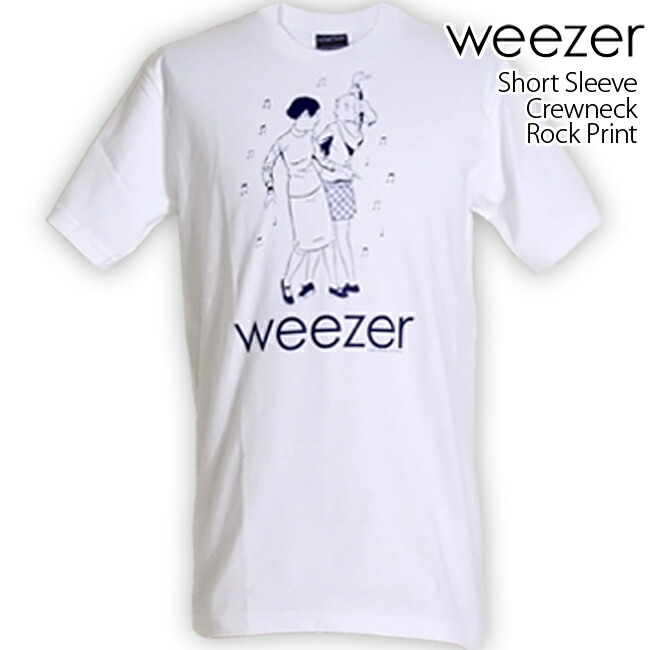 楽天市場】Weezer Tシャツ ウィーザー Dancing Girls ロックTシャツ