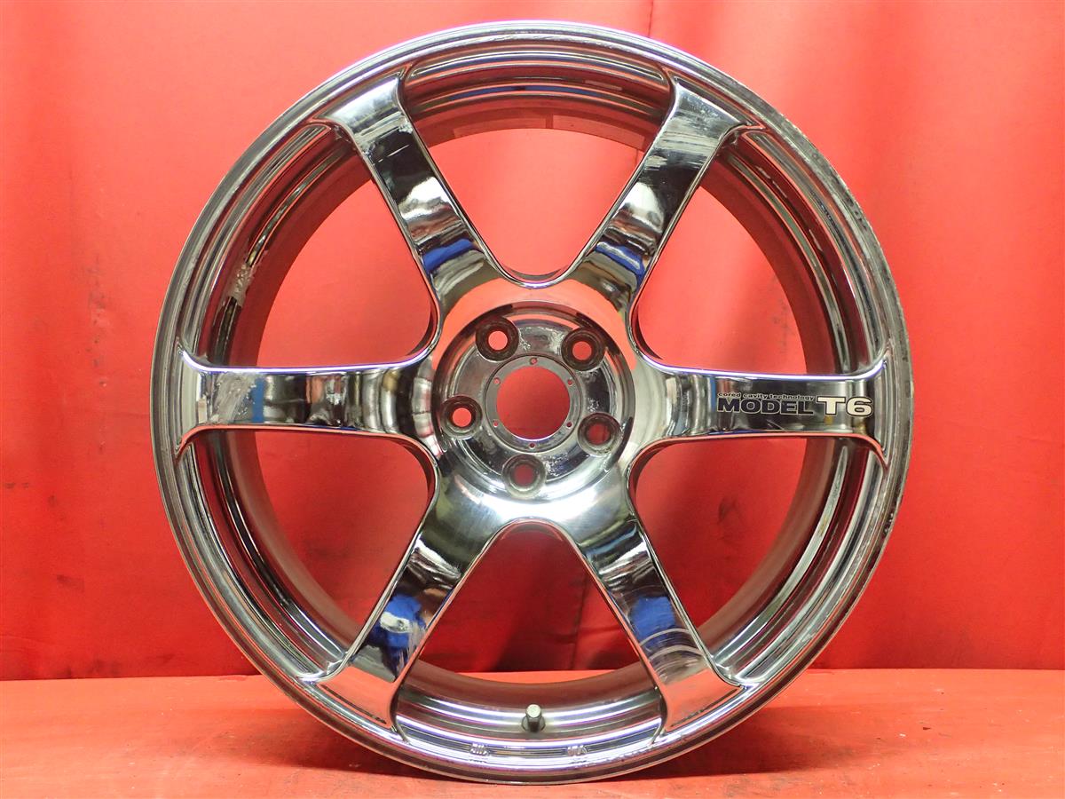 楽天市場】AVS モデルT6 7.5Jx18 +48 5/100 スーパーメタル