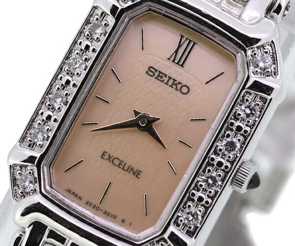 楽天市場】セイコーエクセリーヌ レディースウォッチ 2E20-7460ダイヤ