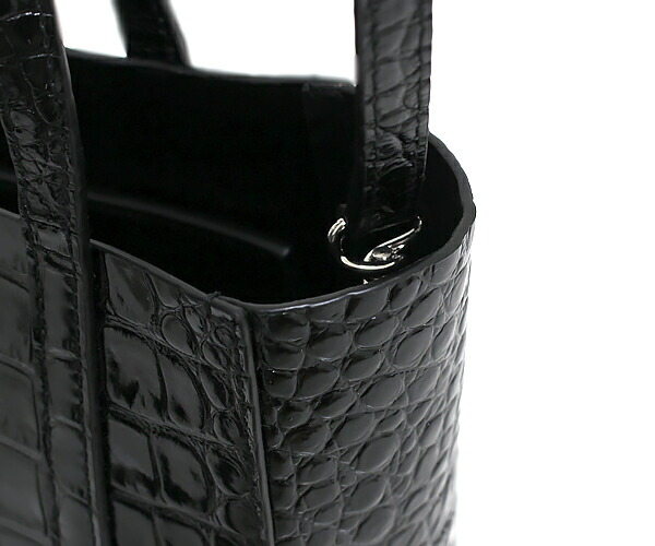 楽天市場】バレンシアガ(BALENCIAGA)クロコ型押しレザー：ブラック