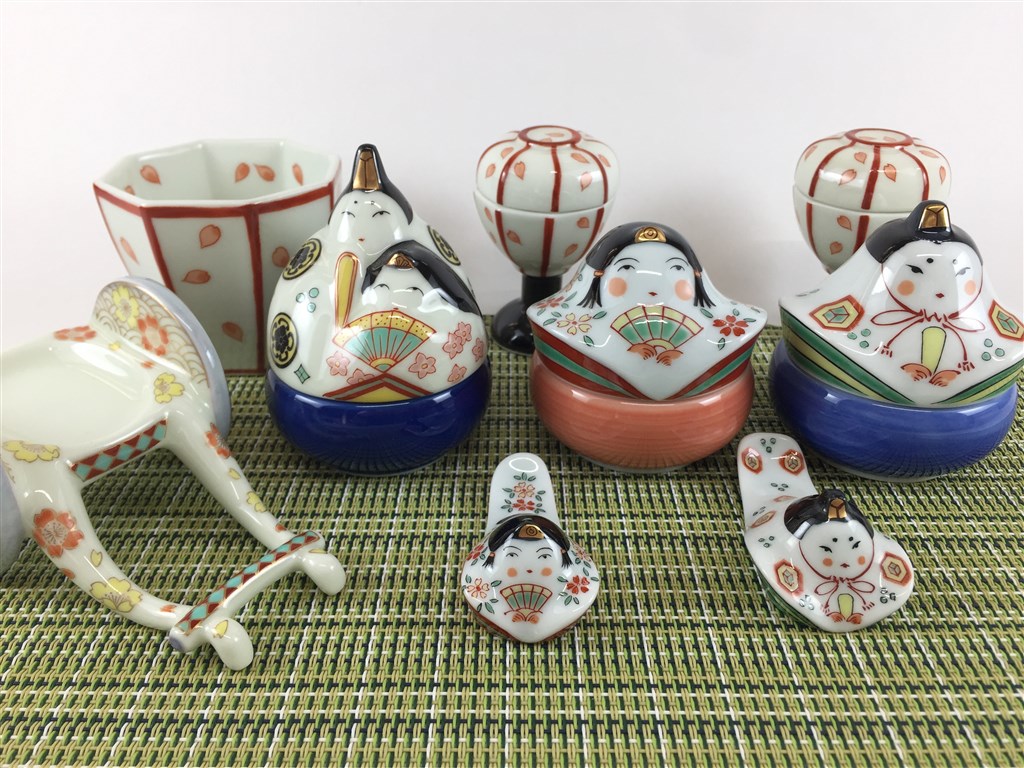 楽天市場】有田焼 幸楽窯 花車【置物 飾り 11cm ひな祭り/雛まつり お