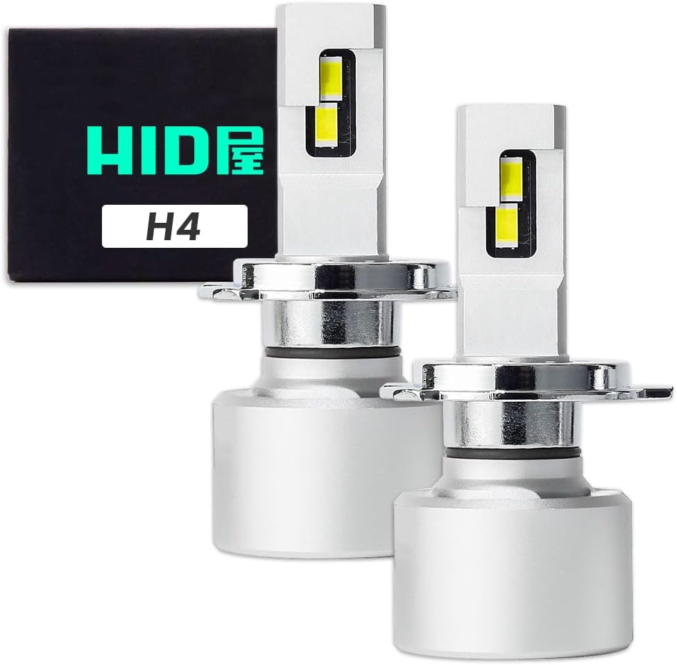 楽天市場】HID屋 H4 LED バルブ 68400cd(カンデラ) 特注高性能LED