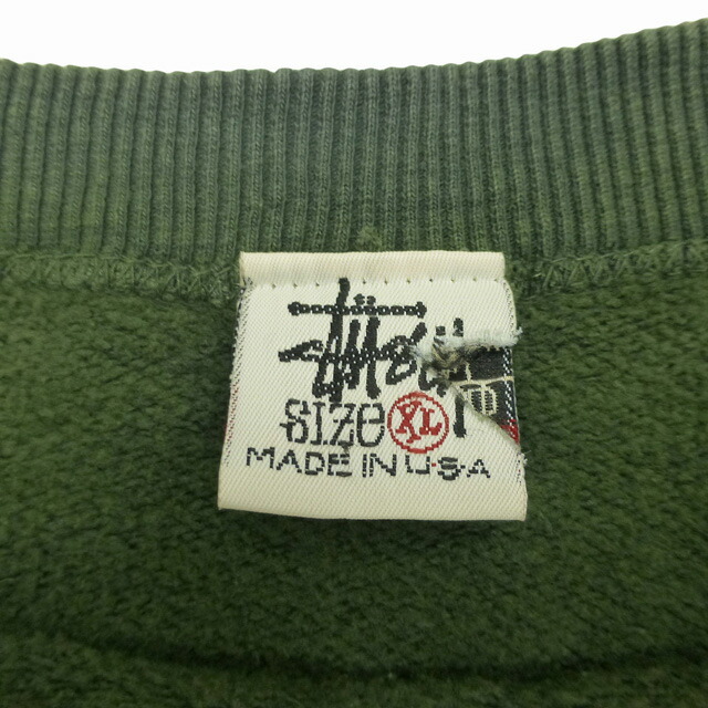 楽天市場】Used 90's 初期白タグ Made in USA Old Stussy Crew Sweat
