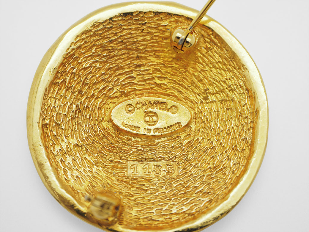 楽天市場】シャネル CHANEL ブローチ ヴィンテージ 中古 カンボン 31