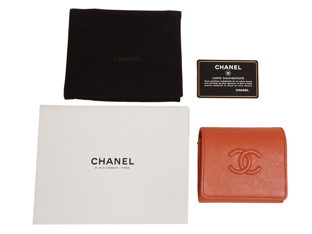 楽天市場】シャネル CHANEL 財布 三つ折り ココマーク コンパクト