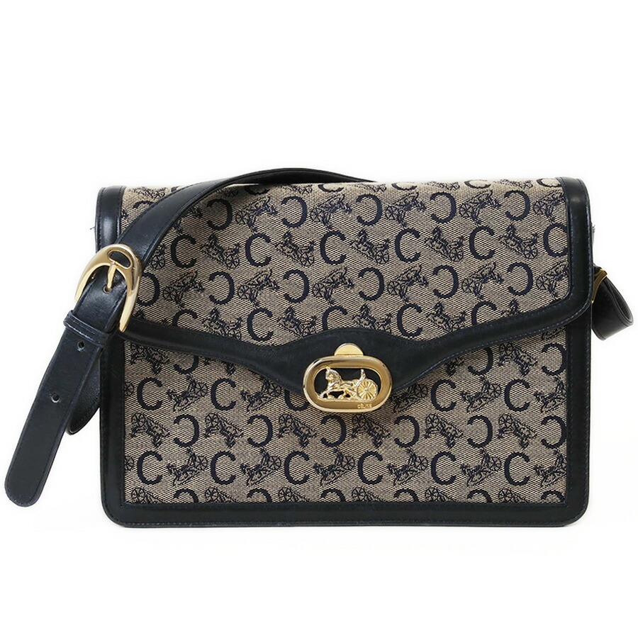 楽天市場】セリーヌ CELINE バッグ 中古 ショルダー バッグ 馬車