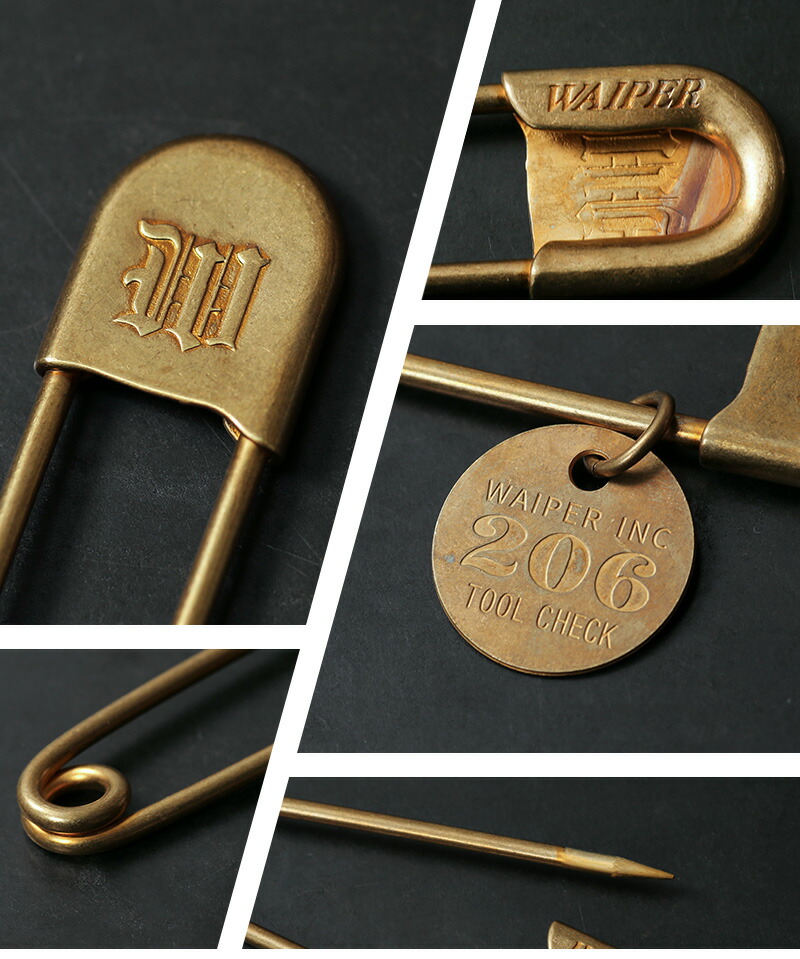 楽天市場】BUTTON WORKS ボタンワークス WAIPER別注 LAUNDRY PIN