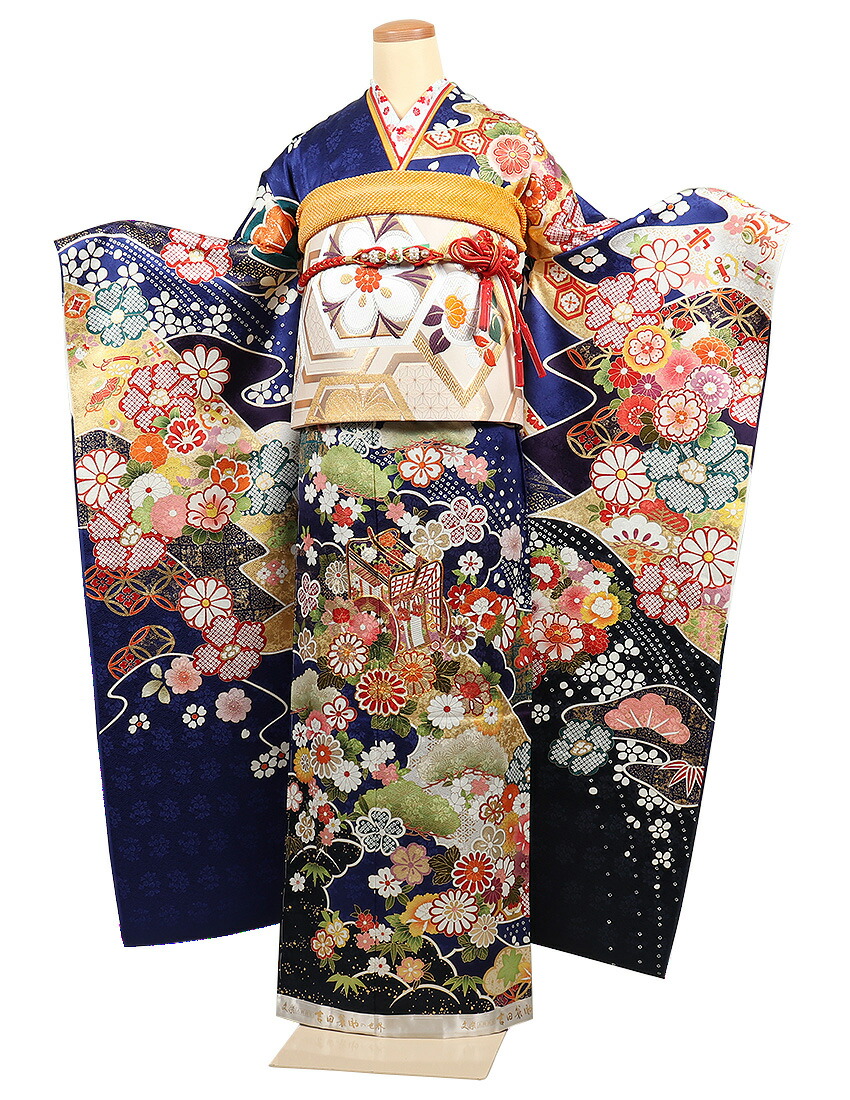 楽天市場】振袖 フルセット 吉田蓑助の世界 十日町有名染匠 吉澤織物